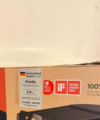 Grundig Macchina da Caffè Espresso Nera con