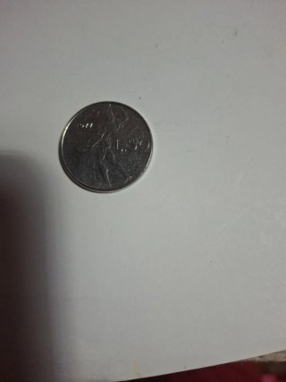 Moneda de 50 Liras Italianas 1977