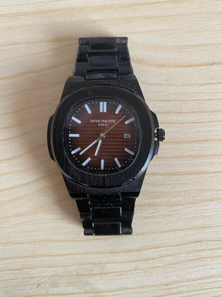 Reloj Patek Philippe Negro y Marrón