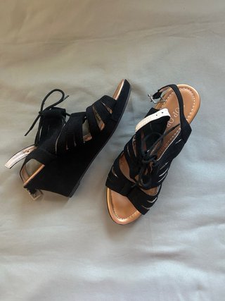 Tacones/Botines altos negros