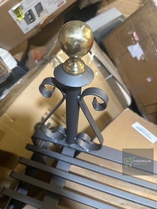Imex El Zorro 10904-F - Parrilla chimenea