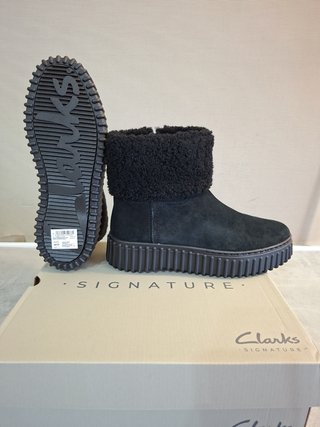 Botines Clarks Torhill Turn Talla 39 Forrados