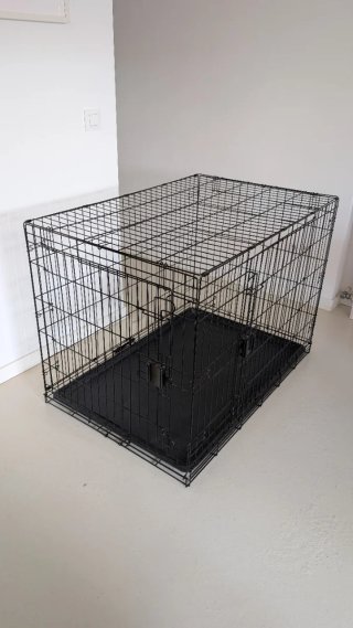 Jaula Perro Metálica Plegable 108cm