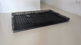 Jaula Perro Metálica Plegable 108cm