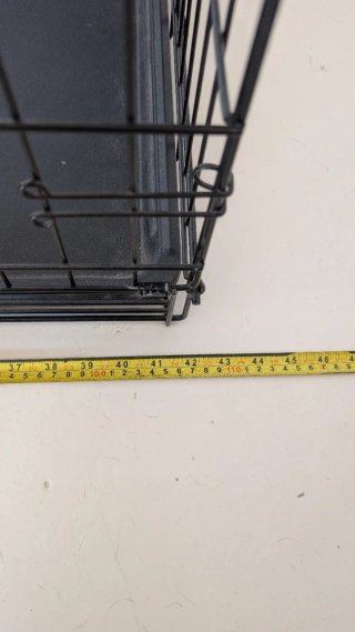 Jaula Perro Metálica Plegable 108cm