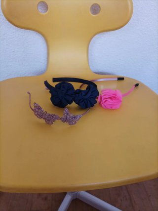 Set de 3 diademas de vestir para niñas