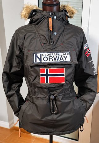 Chaqueta Geographical Norway Negra Talla M