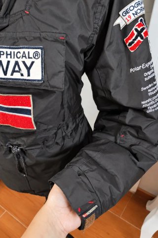 Chaqueta Geographical Norway Negra Talla M
