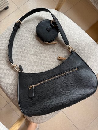 Bolso Guess Negro Pequeño con Monedero