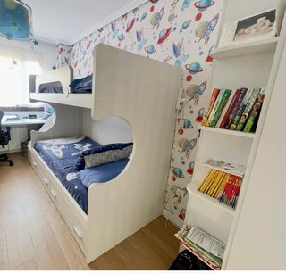 Dormitorio Juvenil con Literas