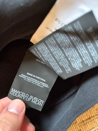 Sudadera Marcelo Burlon Negra
