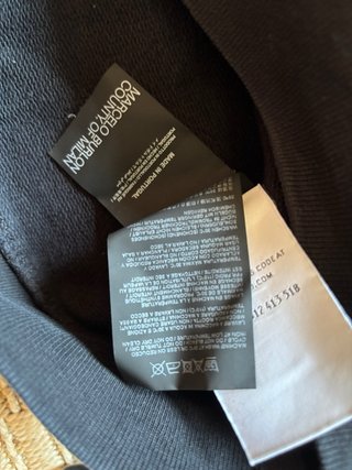 Sudadera Marcelo Burlon Negra