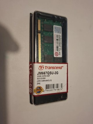 Memoria RAM Transcend 2GB DDR2 667 SO-DIMM
