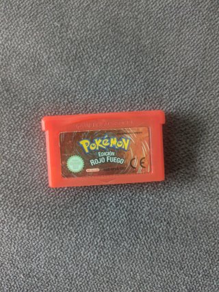 Pokemon Rojo Fuego GBA Edicion