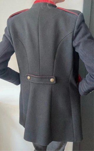 Chaqueta Mango militar azul marino  T.S