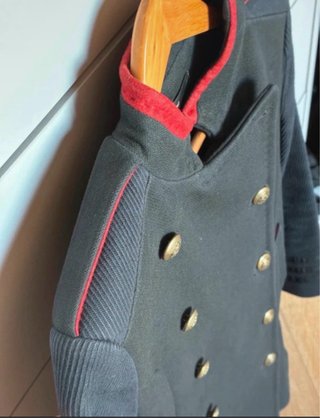Chaqueta Mango militar azul marino  T.S