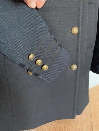 Chaqueta Mango militar azul marino  T.S