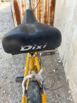 Bicicleta BMX Dixi Amarilla.