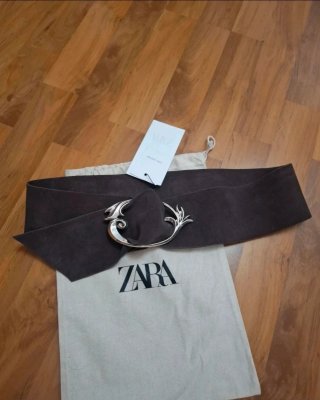 Cinturón de Piel Zara