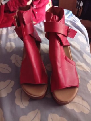 Sandalias Rojas Originales