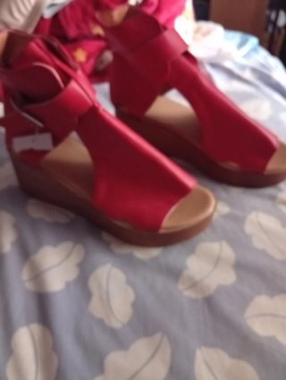 Sandalias Rojas Originales