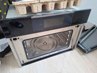 Microondas Haier HWO45NB6T0B1 Puerta Rota