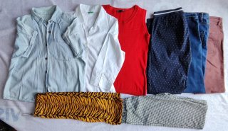 Lote de 8 prendas de ropa mujer Talla S
