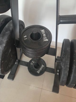 Macebell ajustable con discos (24kg)