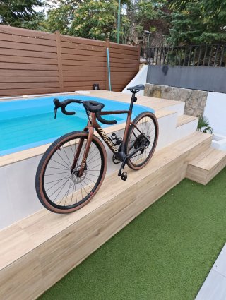 Bicicleta Megamo SILK Gravel M Carbono