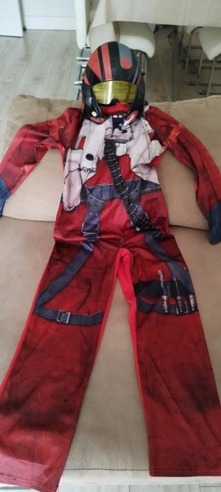 Disfraz Poe Dameron Star Wars Talla 7-8 años