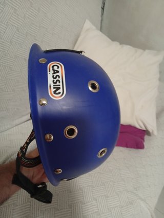 Casco de escalada CASSIN azul