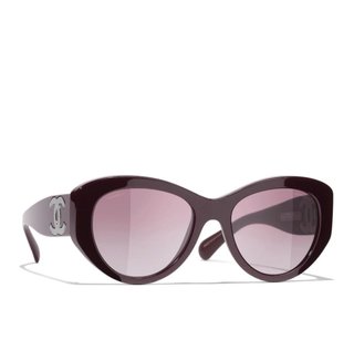 Occhiali da sole Chanel Bordeaux