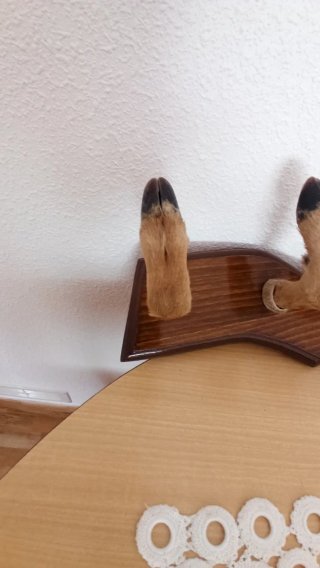 Colgador de madera