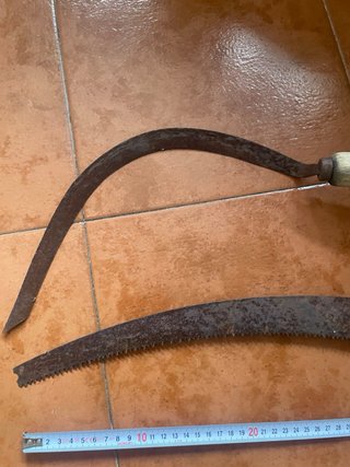 Set de 2 Herramientas de Corte Antiguas