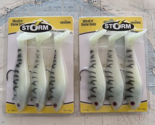 Lote 2 Blísteres Storm WildEye Swim Shad 06 GT
