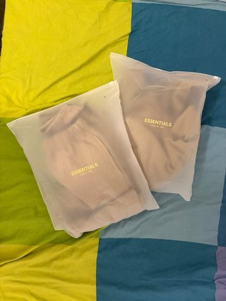 Chándal Essentials Fear of God Beige Talla S