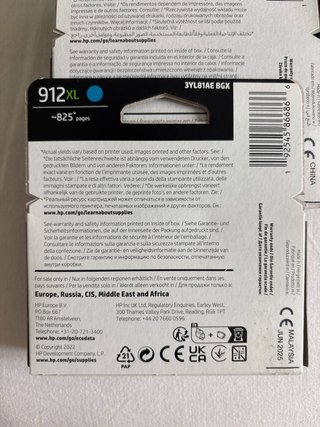 6 Cartucce d'Inchiostro HP 912XL