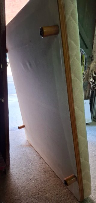 Somier 1,50 Beige
