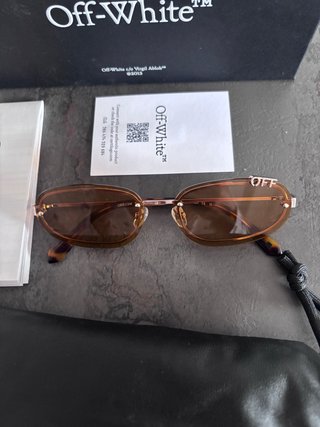 Occhiali da sole Off-White arancione