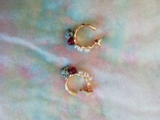 Pendientes Adolfo Domínguez Dorados Multicolor