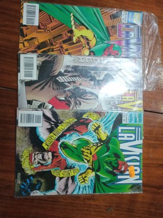 La visión de forum comics 1,2 y 3