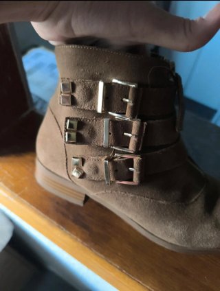 Botines de Ante Marrón Talla 39