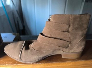 Botines de Ante Marrón Talla 39