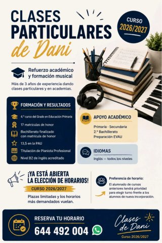 Clases particulares Albacete
