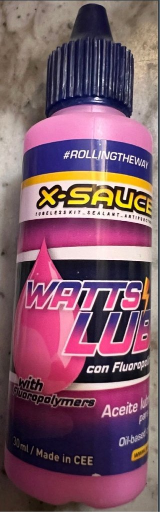 X-Sauce Watts 30ml lubricante cadena fluopolimeros