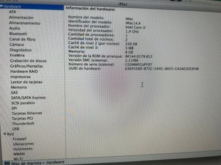 Apple iMac con teclado.NO ENVIO