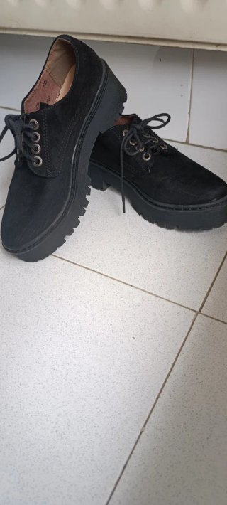 Zapatos plataforma track Lefties T.38