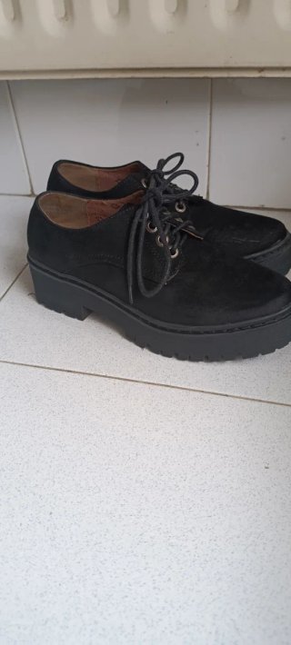 Zapatos plataforma track Lefties T.38