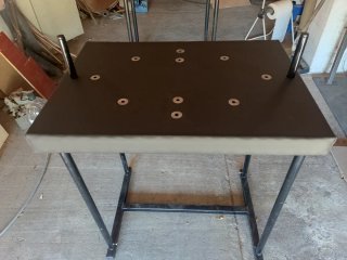 Mesa de entrenamiento para lucha de brazos