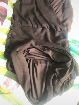 Vestido Zara marrón talla M